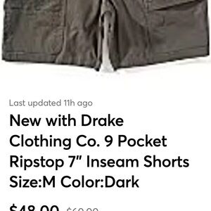 Drake Dark Gray Men's Shorts